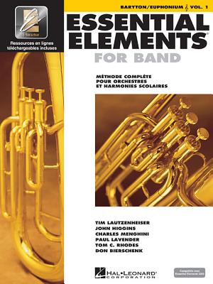 Essential Elements for Band Avec Eei: Vol. 1 - Baryton/Euphonium (Treble Clef) - Hal Leonard Corp