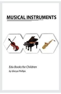 Poza produsului Musical Instruments: Musical instruments flash cards book for baby, music instruments book for children, Montessori book, kids books, toddl - Glorya Phillips