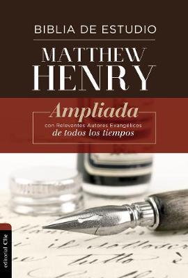 Rvr Biblia de Estudio Matthew Henry, Tapa Dura - Matthew Henry