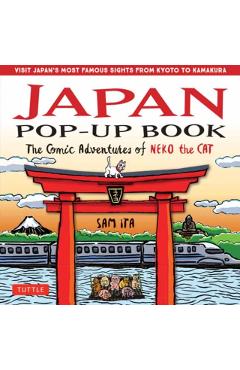Japan Pop-Up Book: The Comic Adventures of Neko the Cat - Sam Ita