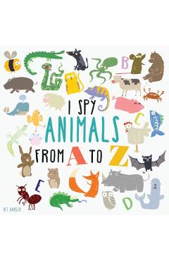 I Spy Animals From A To Z: Can You Spot The Animal For Each Letter Of The Alphabet? - Vit Hansen