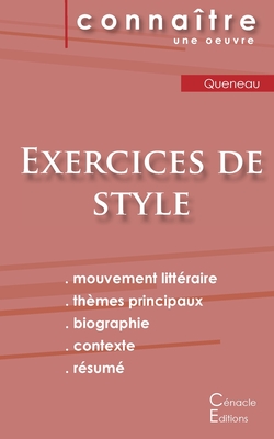 Fiche de lecture Exercices de style de Raymond Queneau (Analyse litt�raire de r�f�rence et r�sum� complet) - Raymond Queneau