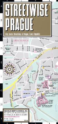 Streetwise Prague Map - Laminated City Center Street Map of Prague, Czech-Republic - Michelin