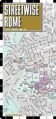 Streetwise Rome Map - Laminated City Center Street Map of Rome, Italy - Michelin
