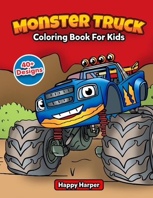 Monster Truck Coloring Book - Harper Hall
