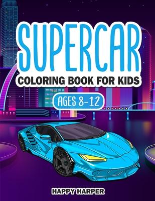 Supercar Coloring Book - Harper Hall