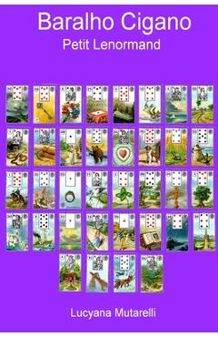 Coperta cărții 'Baralho Cigano: Petit Lenormand - Lucyana Mutarelli'