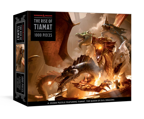 The Rise of Tiamat Dragon Puzzle (Dungeons & Dragons): 1000-Piece Jigsaw Puzzle Featuring the Queen of Evil Dragons: Jigsaw Puzzles for Adults - Official Dungeons & Dragons Licensed