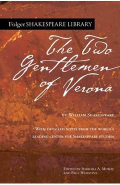 Coperta cărții 'The Two Gentlemen of Verona - William Shakespeare'