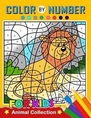 Color by Number for Kids: Animal Collection Activity book - Balloon Publishing