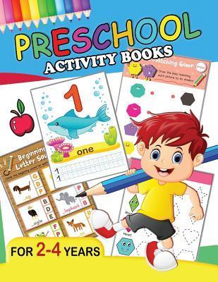 Preschool Activity Books: Fun Big Workbook for Toddler Age 2-4 - Origami Publishing