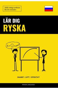 Poza produsului L�r dig Ryska - Snabbt / L�tt / Effektivt: 2000 viktiga ordlistor - Pinhok Languages