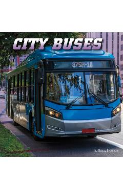 Coperta cărții 'City Buses - Nancy Dickmann'