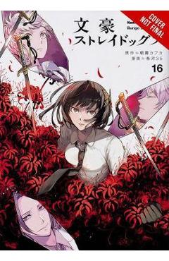 Coperta cărții 'Bungo Stray Dogs, Vol. 16 - Kafka Asagiri'