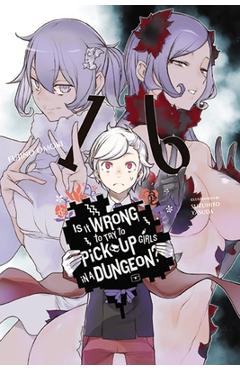 Poza produsului Is It Wrong to Try to Pick Up Girls in a Dungeon?, Vol. 16 (Light Novel) - Fujino Omori