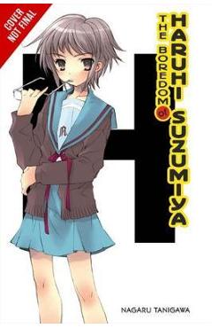 Coperta cărții 'The Boredom of Haruhi Suzumiya (Light Novel) - Nagaru Tanigawa'