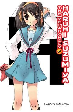 Coperta cărții 'The Melancholy of Haruhi Suzumiya (Light Novel) - Nagaru Tanigawa'