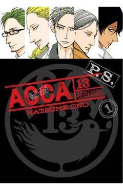 Coperta cărții 'Acca 13-Territory Inspection Department P.S., Vol. 1 - Natsume Ono'