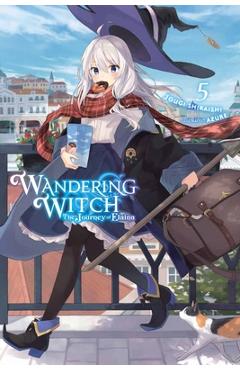 Coperta cărții 'Wandering Witch: The Journey of Elaina, Vol. 5 (Light Novel) - Jougi Shiraishi'