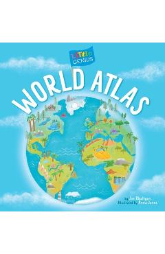 Poza produsului Little Genius World Atlas - Joe Rhatigan
