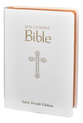 New Catholic Bible--Medium Print (White) - Catholic Book Publishing Corp