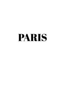 Poza produsului Paris: Hardcover White Decorative Book for Decorating Shelves, Coffee Tables, Home Decor, Stylish World Fashion Cities Design - Murre Book Decor