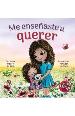 Coperta cărții 'Me ense�aste a querer: You Taught Me Love (Spanish Edition) - Misty Black'