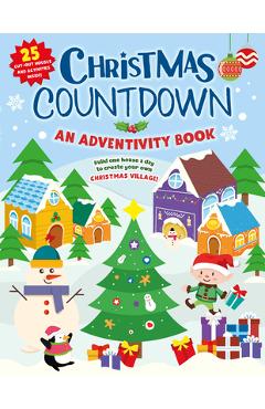 Poza produsului Christmas Countdown: An Adventivity Book - Build One House a Day to Create Your Own Christmas Village! 25 Cut-Out Houses and Activities Ins - Clever Publishing
