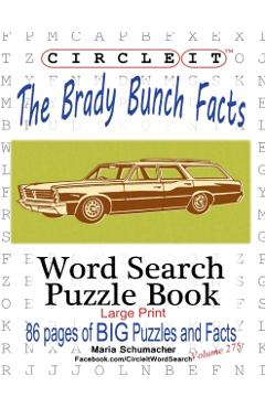 Circle It, The Brady Bunch Facts, Word Search, Puzzle Book - Lowry Global Media Llc