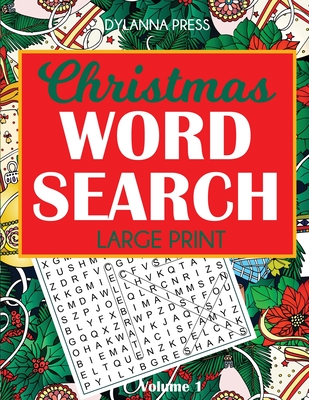 Christmas Word Search Puzzles, Large Print - Dylanna Press