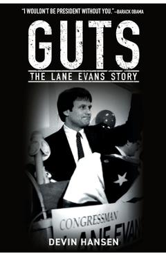 Coperta cărții 'Guts: The Lane Evans Story - Devin Hansen'