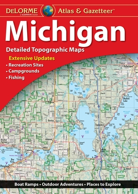 Delorme Atlas & Gazetteer: Michigan - Rand Mcnally