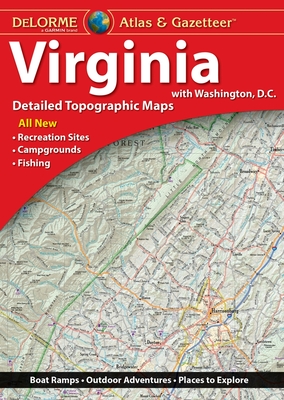 Delorme Virginia Atlas & Gazetteer - Rand Mcnally