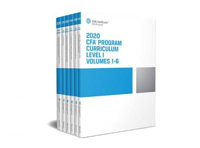 CFA Program Curriculum 2020 Level I, Volumes 1-6 - Cfa Institute