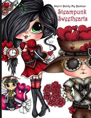 Sherri Baldy Steampunk Sweethearts My Besties Coloring Book - Sherri Ann Baldy