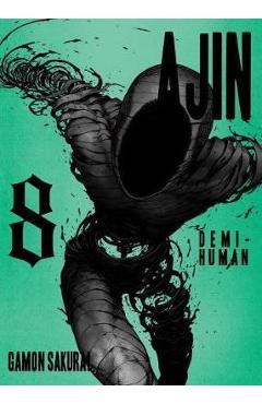 Coperta cărții 'Ajin, Volume 8: Demi-Human - Gamon Sakurai'