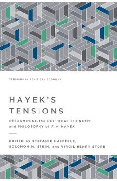 Poza produsului Hayek's Tensions: Reexamining the Political Economy and Philosophy of F. A. Hayek - Stefanie Haeffele