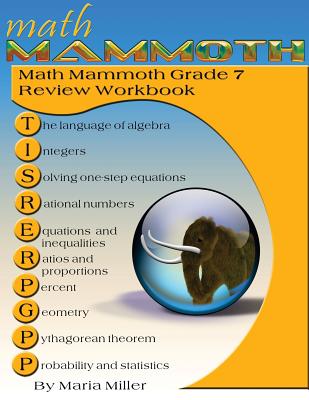 Math Mammoth Grade 7 Review Workbook - Maria Miller