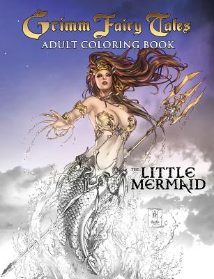 Grimm Fairy Tales Adult Coloring Book: The Little Mermaid - Meredith Finch