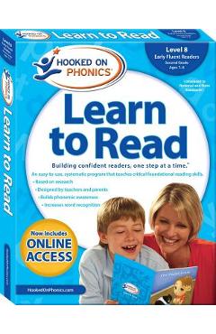 Poza produsului Hooked on Phonics Learn to Read - Level 8: Early Fluent Readers (Second Grade - Ages 7-8) - Hooked On Phonics