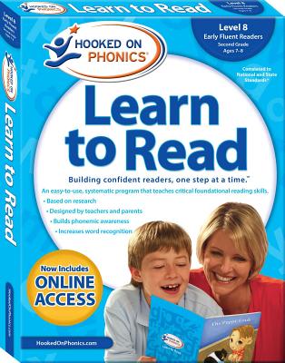 Hooked on Phonics Learn to Read - Level 8: Early Fluent Readers (Second Grade - Ages 7-8) - Hooked On Phonics