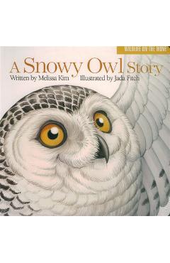 Coperta cărții 'A Snowy Owl Story - Melissa Kim'