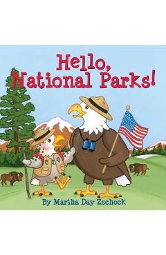 Coperta cărții 'Hello, National Parks! - Martha Zschock'
