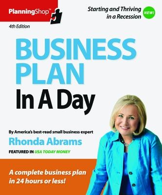 Business Plan in a Day - Rhonda Abrams