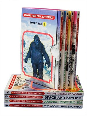 Choose Your Own Adventure 4-Book Set, Volume 1: The Abominable Snowman/Journey Under the Sea/Space and Beyond/The Lost Jewels of Nabooti - R. A. Montgomery