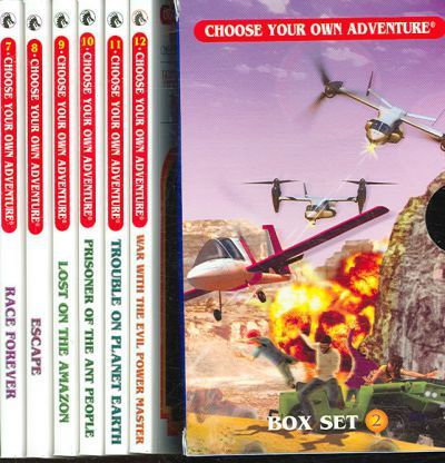6-Book Box Set, No. 2 Choose Your Own Adventure Classic 7-12: : Box Set Containing: Race Forever Escape Lost on the Amazon Prisoner of the Ant People - R. A. Montgomery