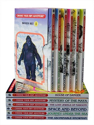 Box Set #6-1 Choose Your Own Adventure Books 1-6:: Box Set Containing: The Abominable Snowman, Journey Under the Sea, Space and Beyond, the Lost Jewel - R. A. Montgomery