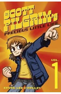 Coperta cărții 'Scott Pilgrim's Precious Little Life - Bryan Lee O'malley'
