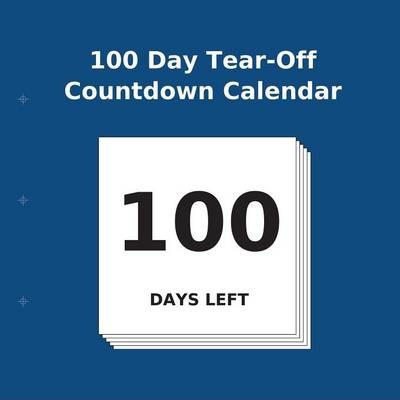 100 Day Tear-Off Countdown Calendar - Buy Countdown Calendar