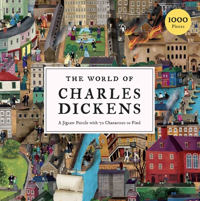 The World of Charles Dickens 1000 Piece Puzzle: A Jigsaw Puzzle with 70 Characters to Find - Barry Falls